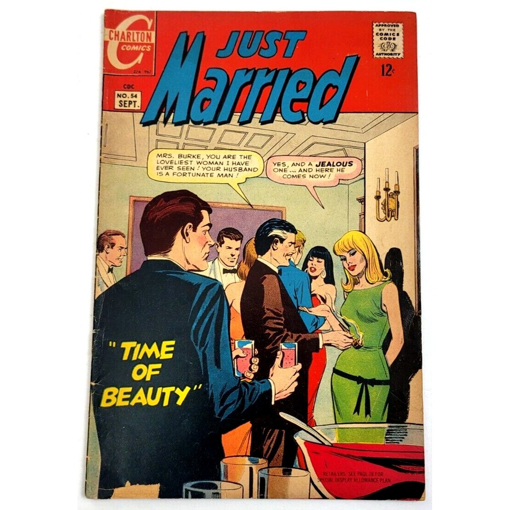 JUST MARRIED #54  (1967) / VF- / CHARLTON‎